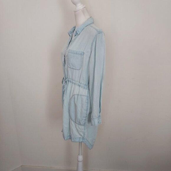 Athleta Long Sleeve Stellar Shirt Dress Size XSP - Picture 5 of 12
